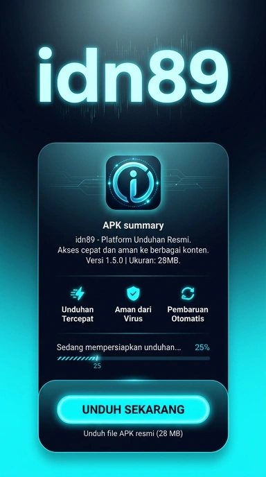 Tampilan halaman APK idn89